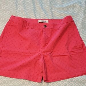 Croft & Barrow Pink Bermuda Shorts Lightweight Cotton